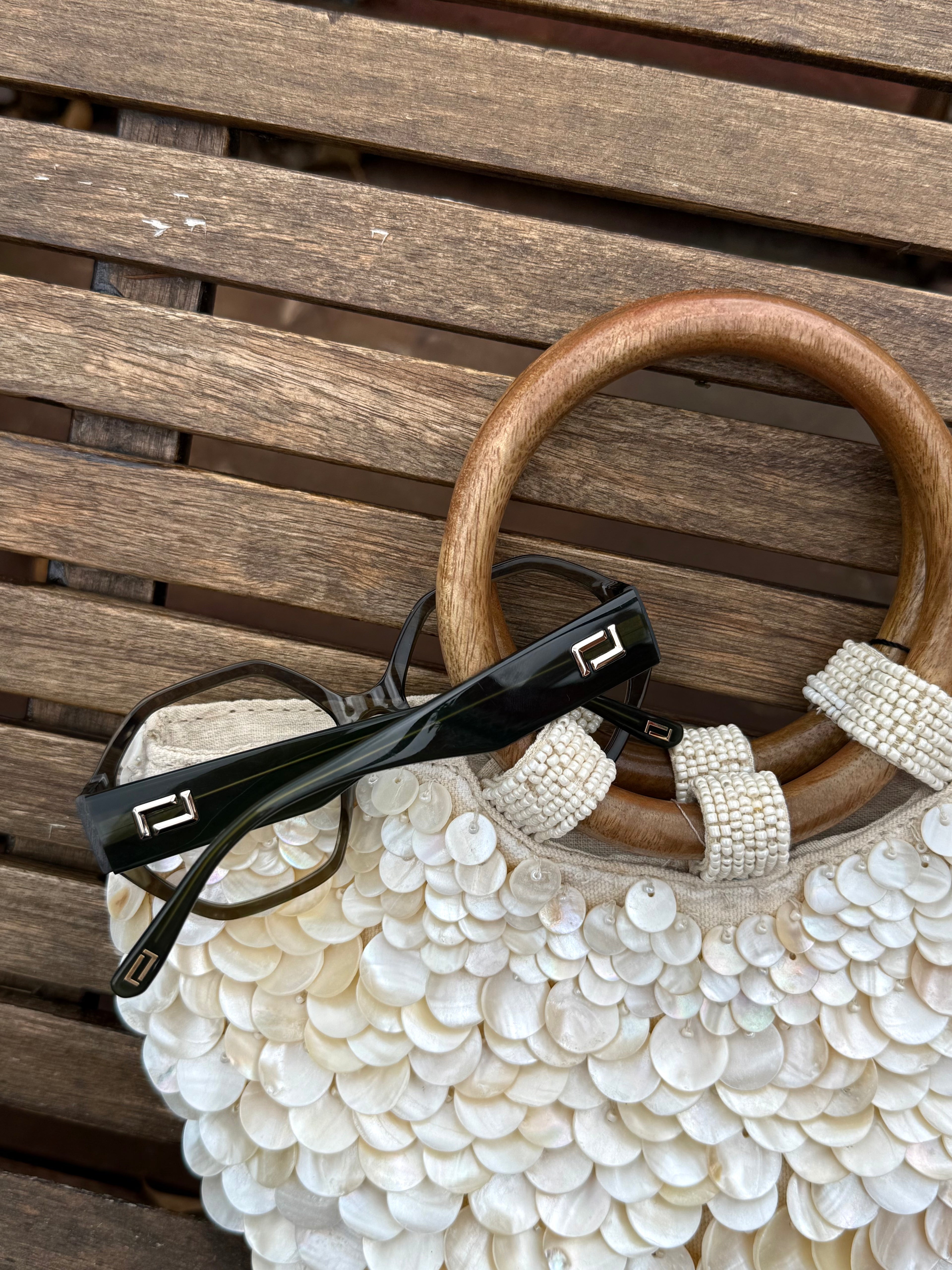 LANCEL – LA90075 | Lunettes de vue femme cristal kaki