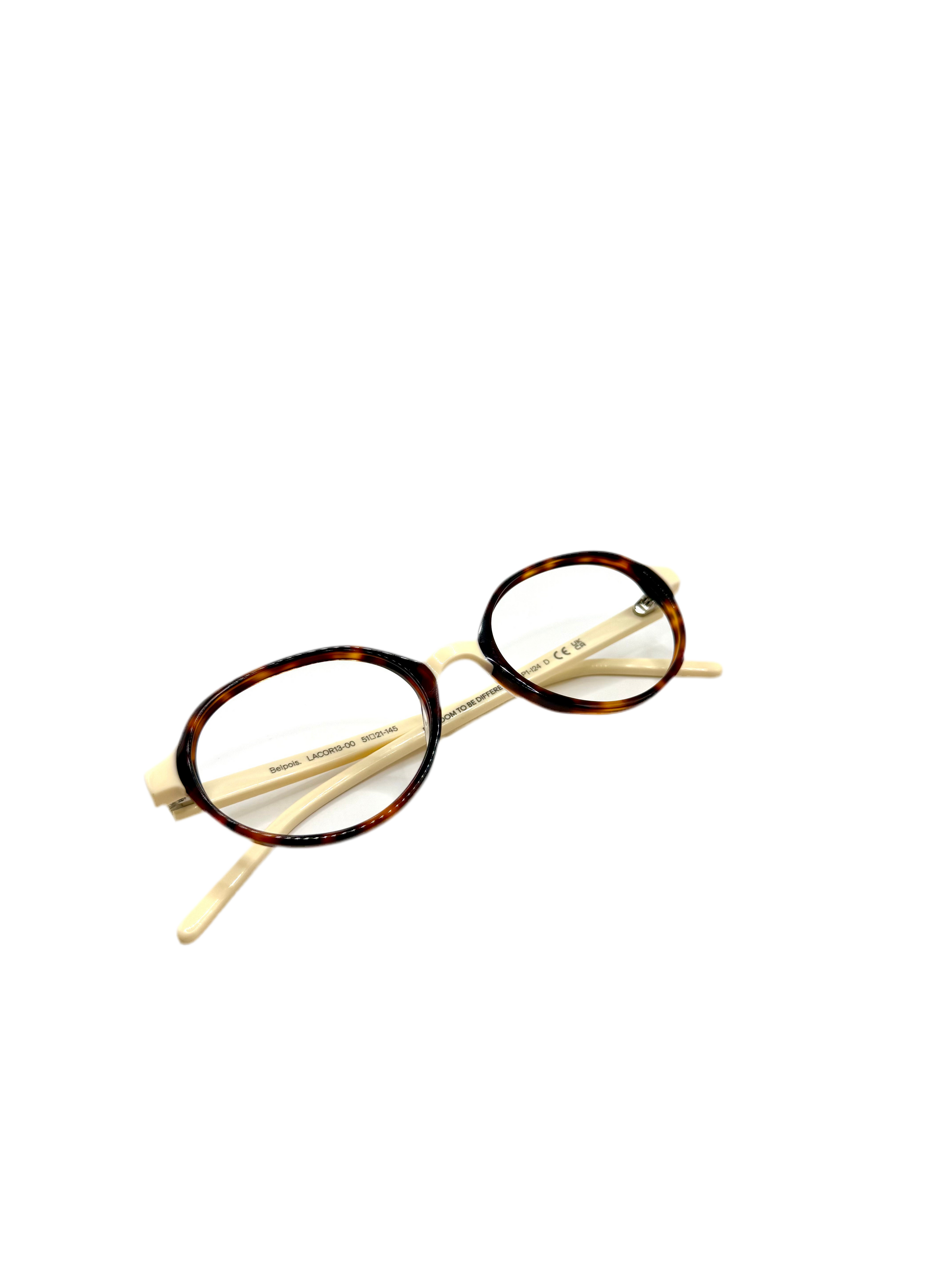 MR.BOHO – Belpois | Lunettes de vue femme écaille et crème