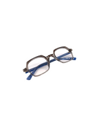 IKALY – OP391 | Lunettes de vue homme cristal gris et bleu