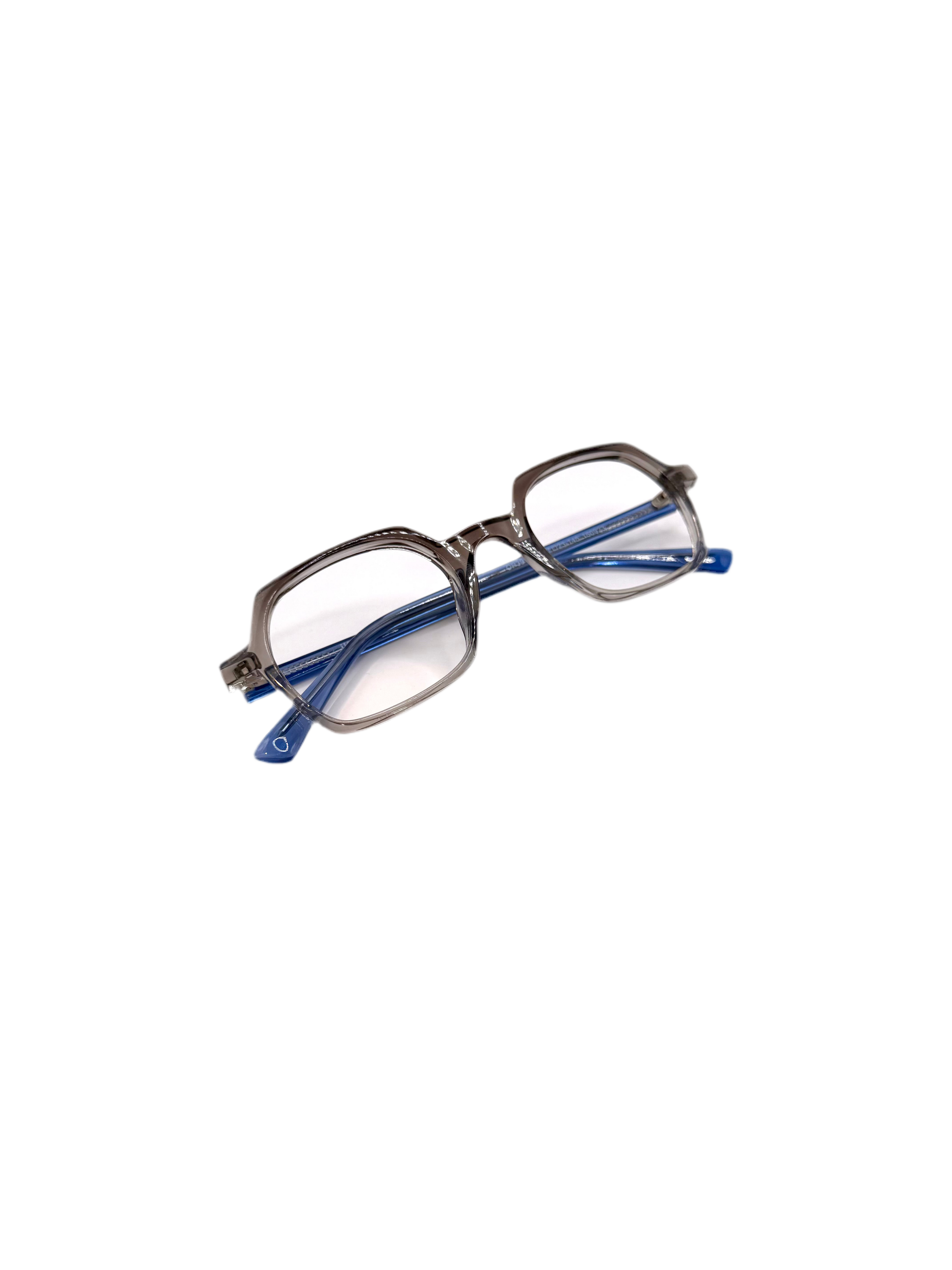 IKALY – OP391 | Lunettes de vue homme cristal gris et bleu