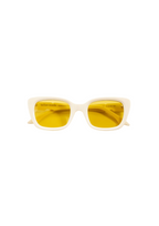 LA HONEYCOMB – Lunettes de soleil crème | JULIENNE