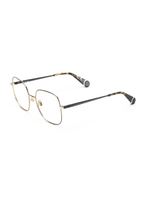 LE PARC – Yayoi | Lunettes de vue femme métal rose gold et marron