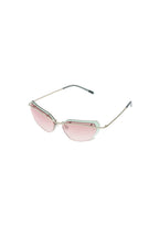 KOMONO Brook – Lunettes de soleil percée femme rose et verte