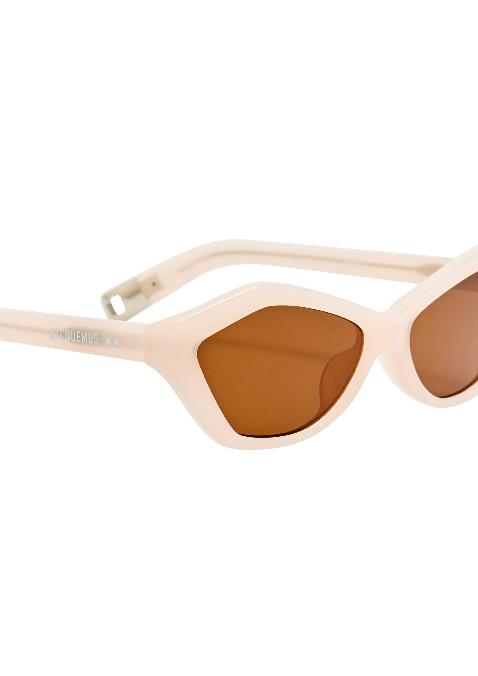 Jacquemus Bambino – Blanc cassé | Lunettes de soleil en acétate