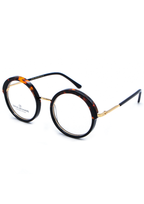 Daniel Benhamss – Drew | Lunettes de vue femme doré, noir et écaille
