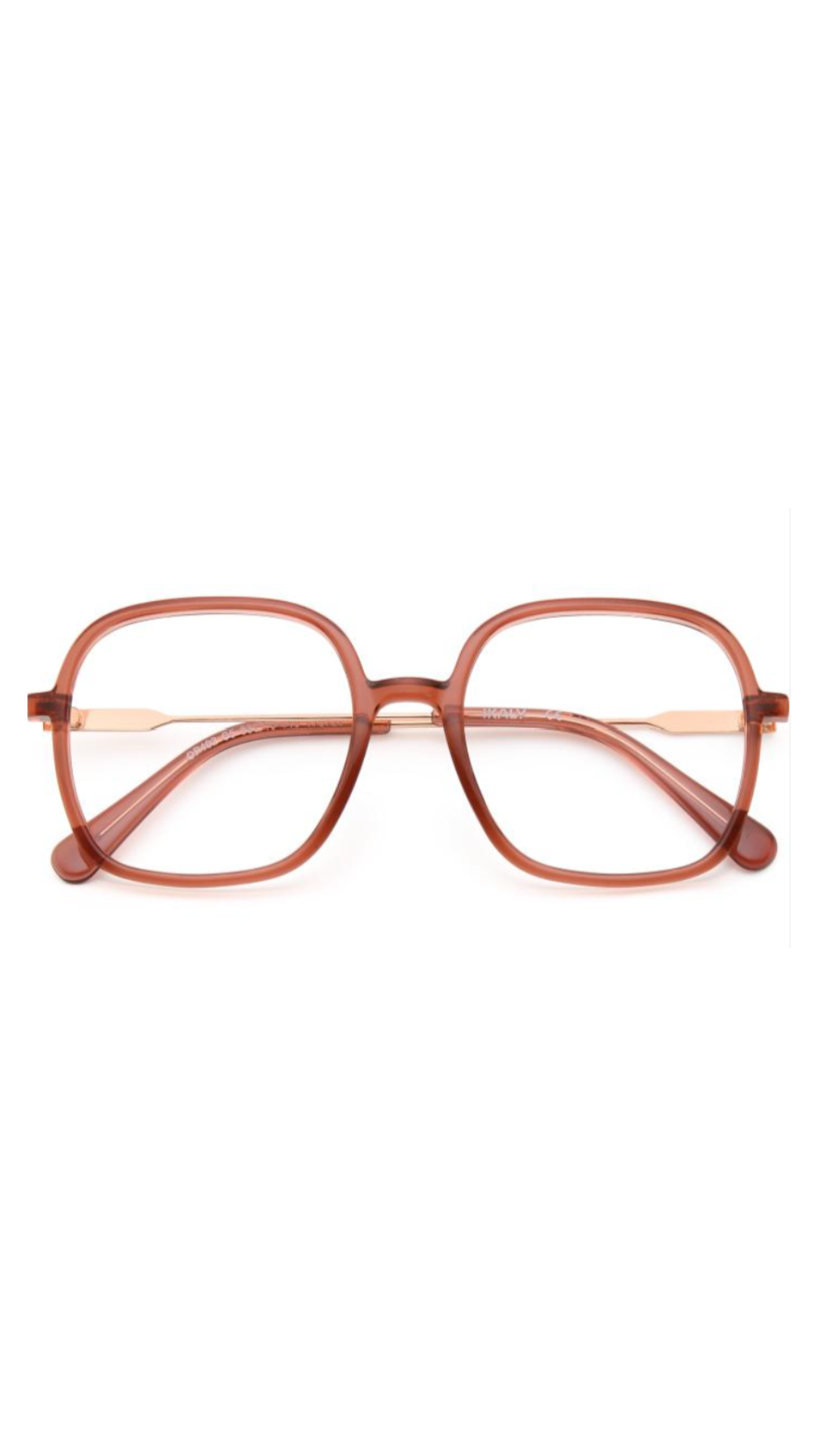 IKALY – OP402 | Lunettes de vue femme rose et doré