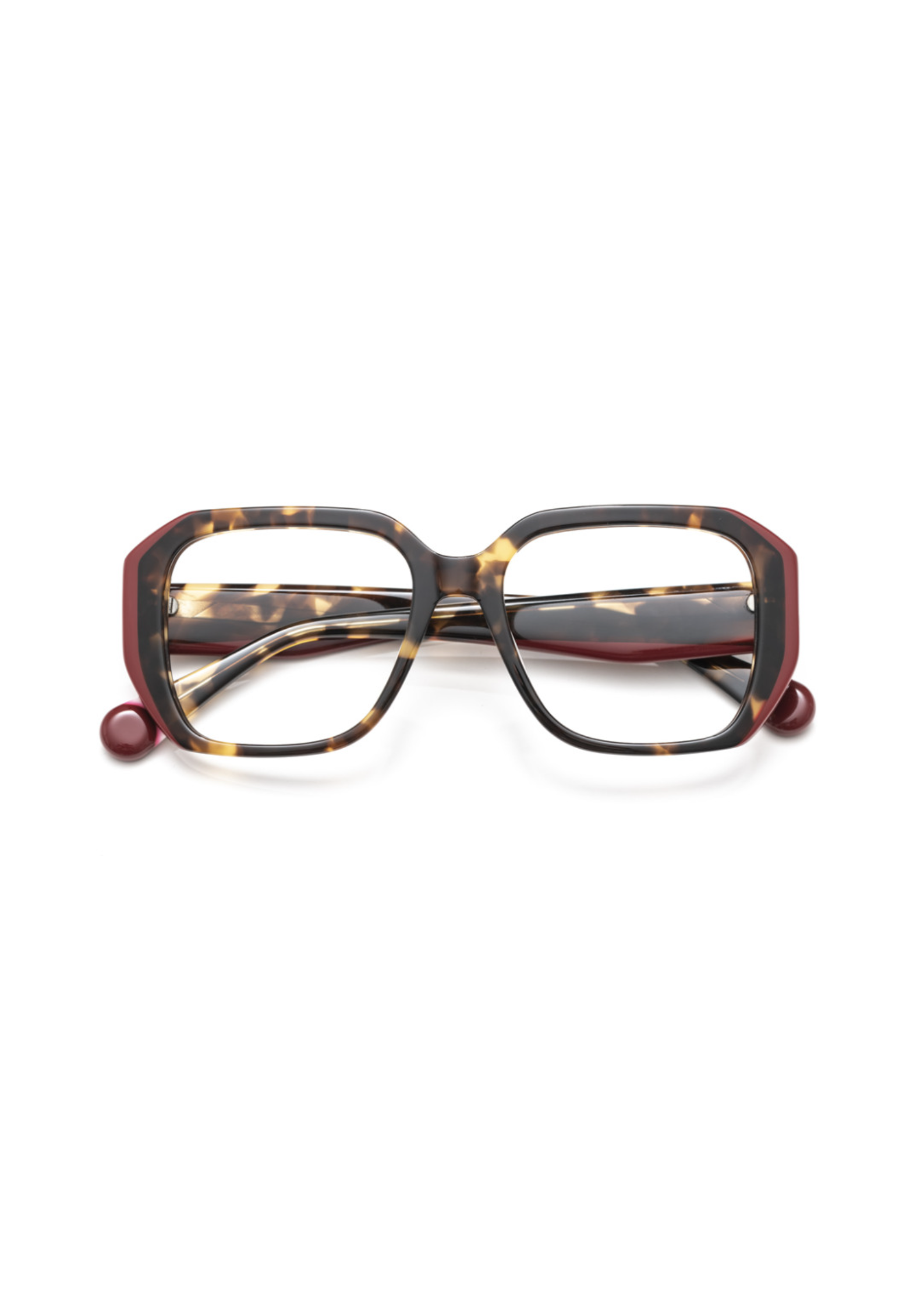 LE PARC – AINO | Lunettes de vue femme écaille et rouge