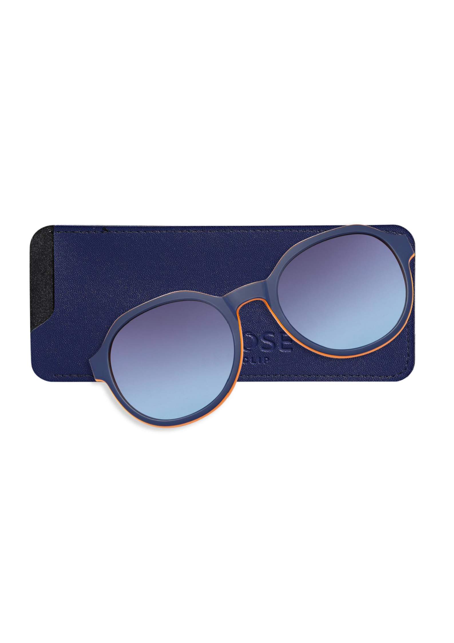 OSMOSE - OCP636 | Lunettes de vue enfant acétate écaille, bleu & orange à clip