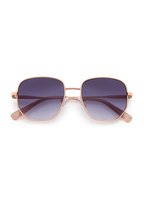 IKALY S378 – Lunettes de soleil femme métal or rose