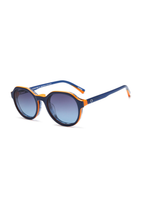 OSMOSE - OCP636 | Lunettes de vue enfant acétate écaille, bleu & orange à clip