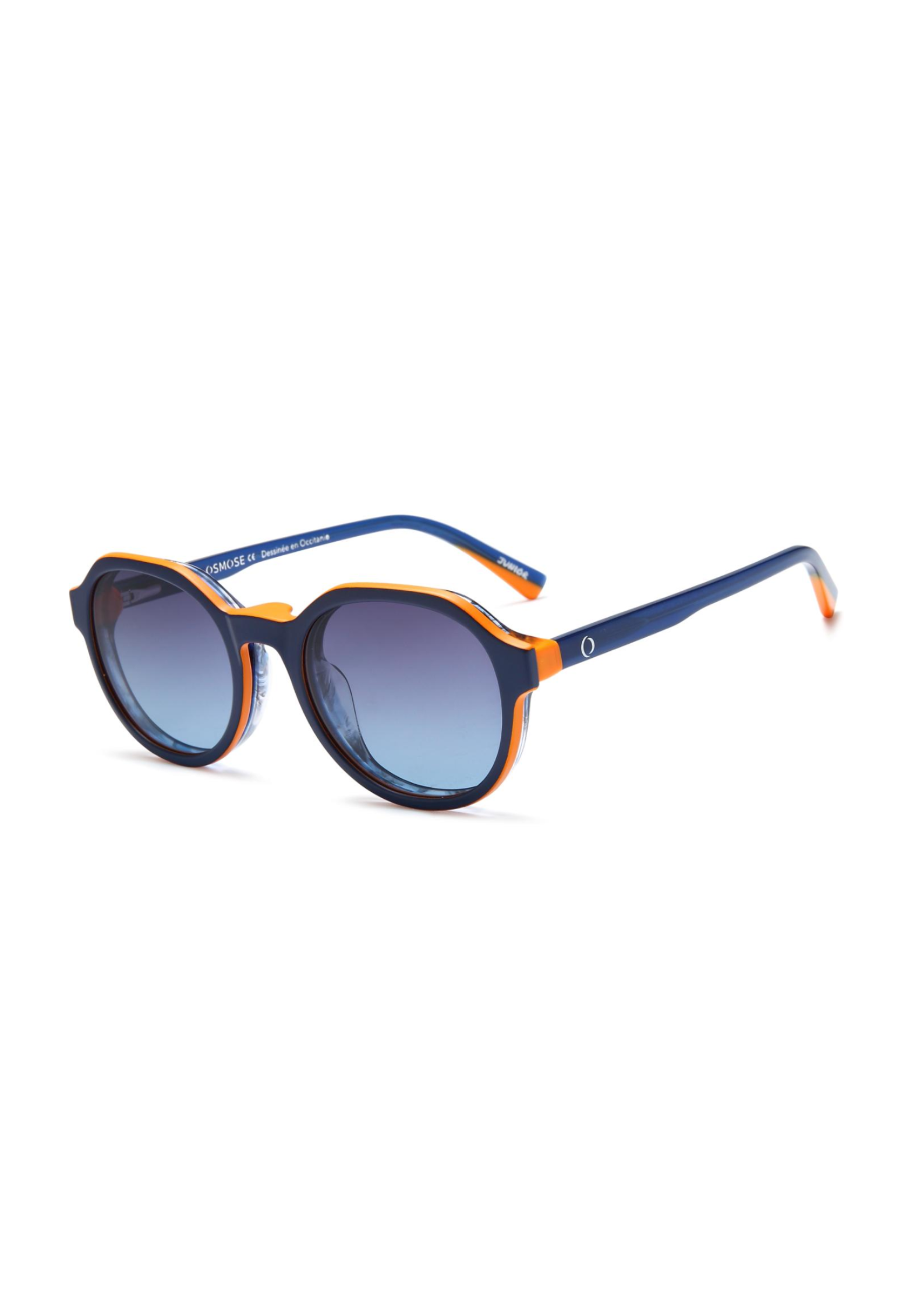 OSMOSE - OCP636 | Lunettes de vue enfant acétate écaille, bleu & orange à clip