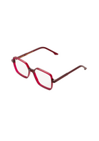 LA BATGIRL – Lunettes de vue - rouge bordeaux | JULIENNE