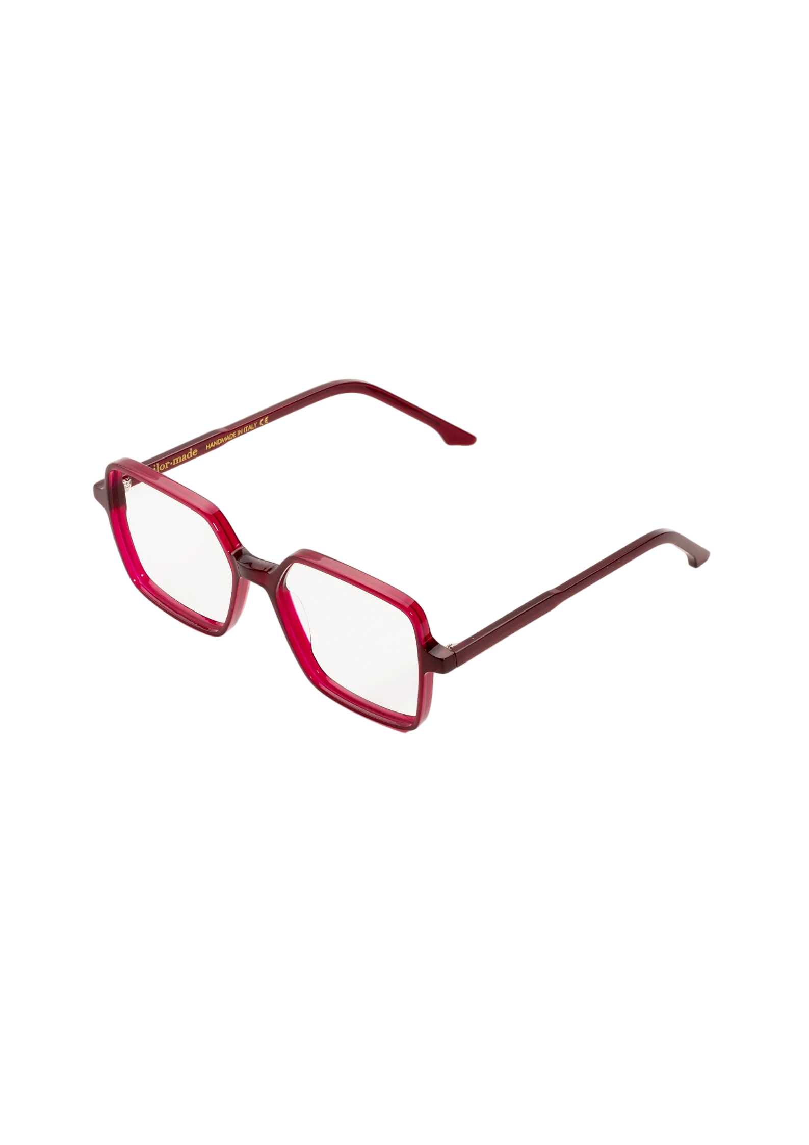 LA BATGIRL – Lunettes de vue - rouge bordeaux | JULIENNE
