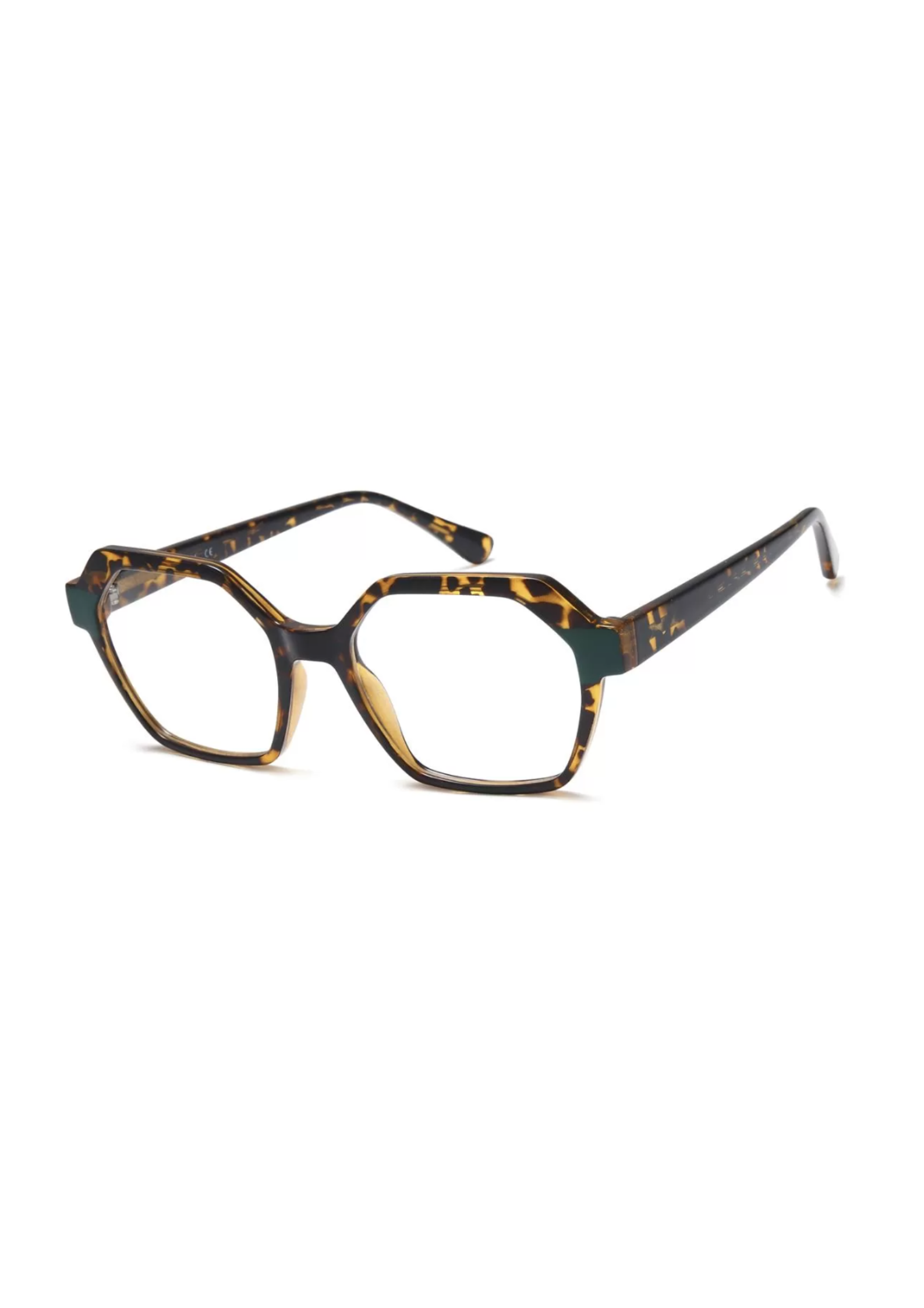 IKALY – OP408 | Lunettes de vue femme écaille et bleu