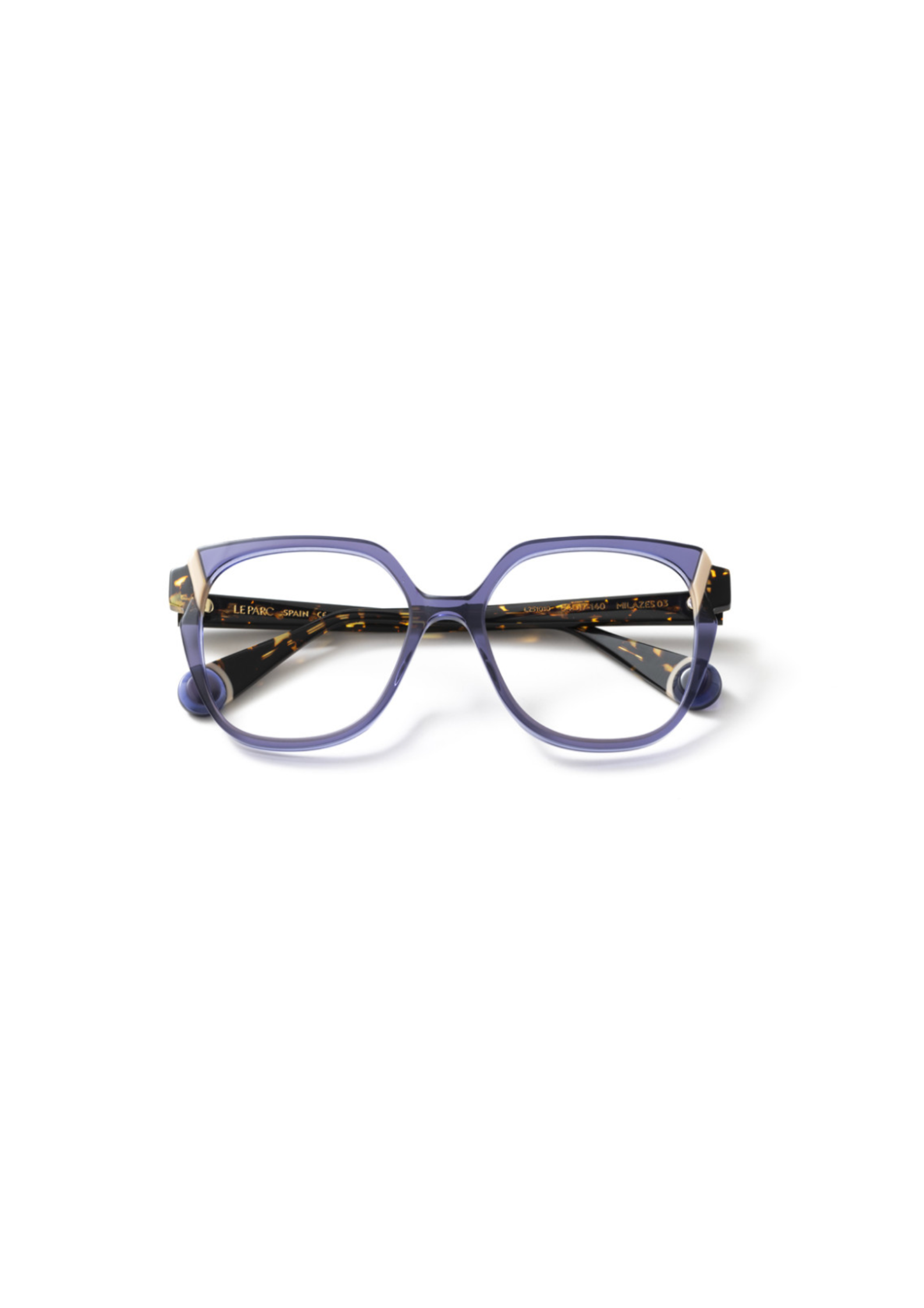 LE PARC – Milazes | Lunettes de vue femme violet branche écaille