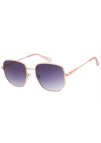 IKALY S378 – Lunettes de soleil femme métal or rose