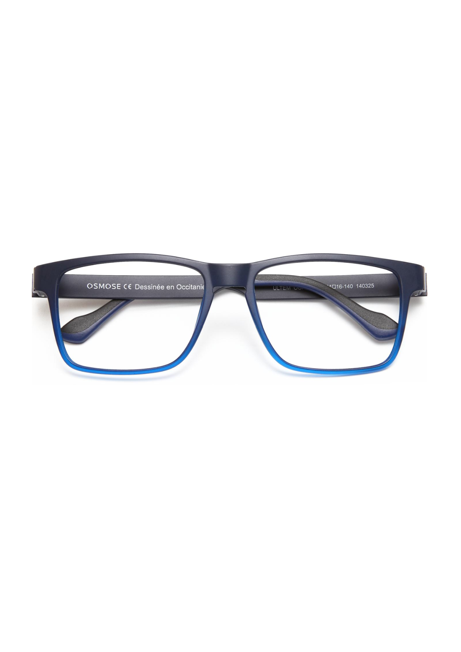 OSMOSE - OCP509 | Lunettes de vue homme ultem bleu mat à clip photochromique