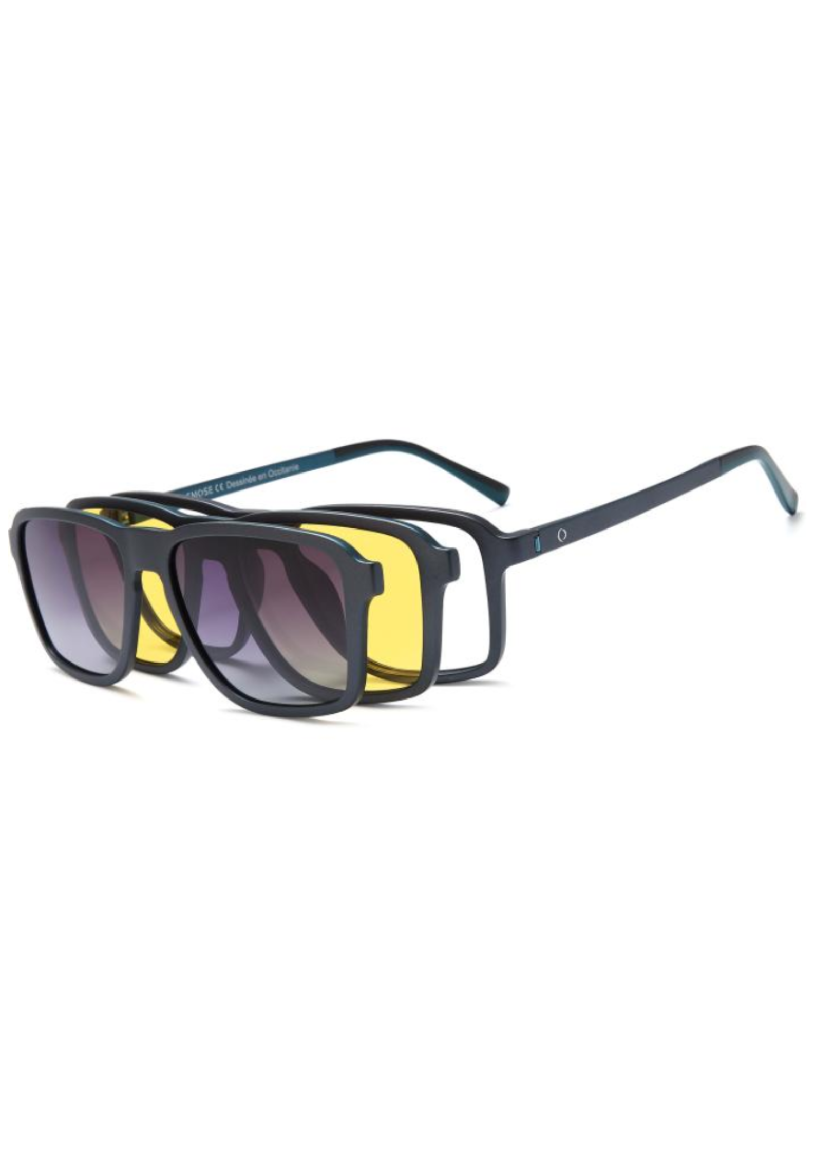 OSMOSE - OCP656 | Lunettes de vue homme ultem noir à clip