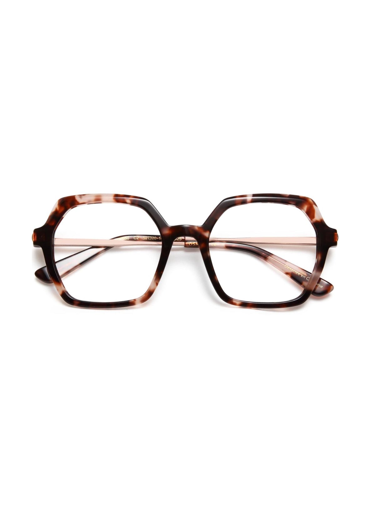 OSMOSE OCP650 | Lunettes de vue femme écaille à clip
