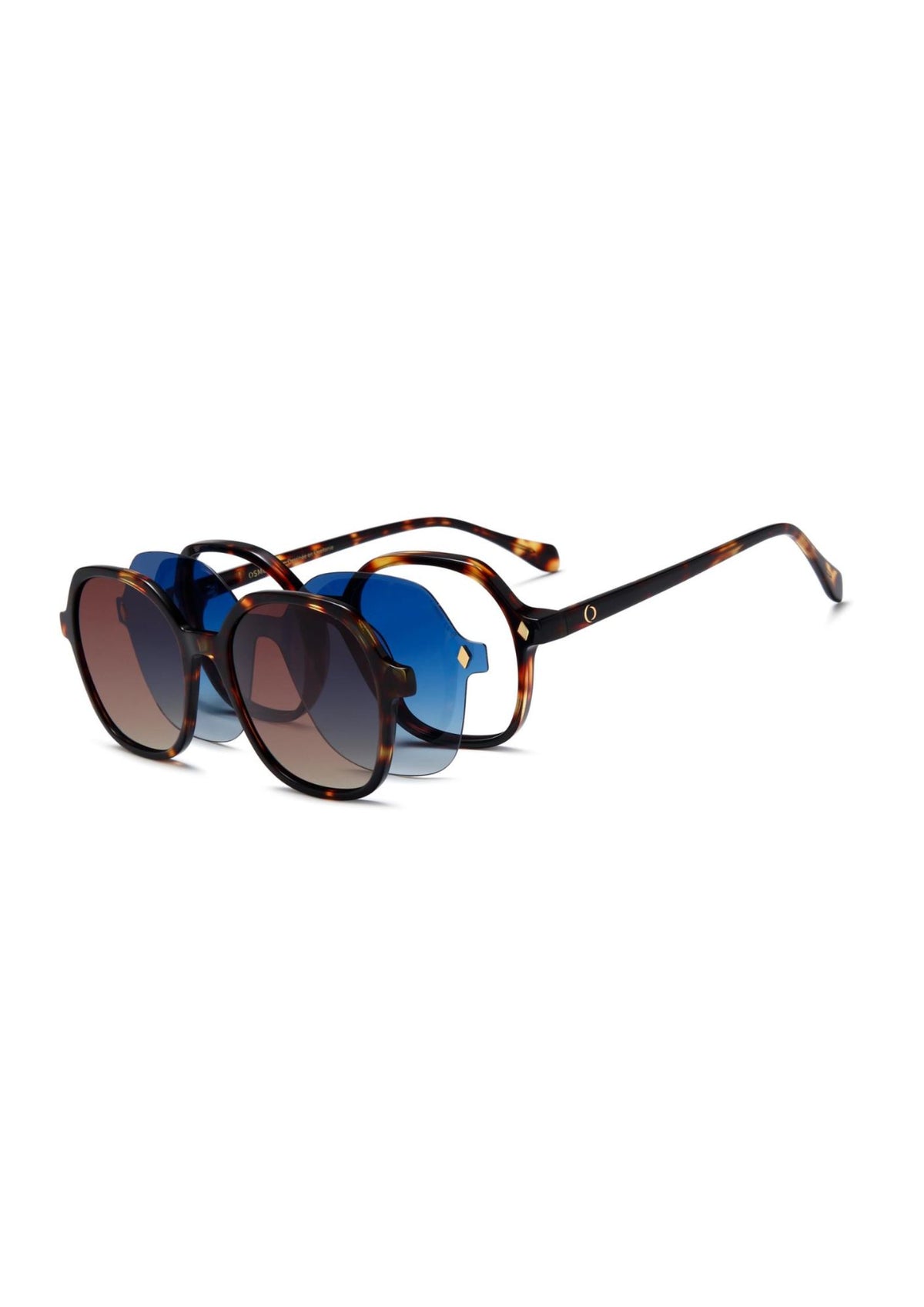 OSMOSE OCP698 | Lunettes de vue femme écaille à clip