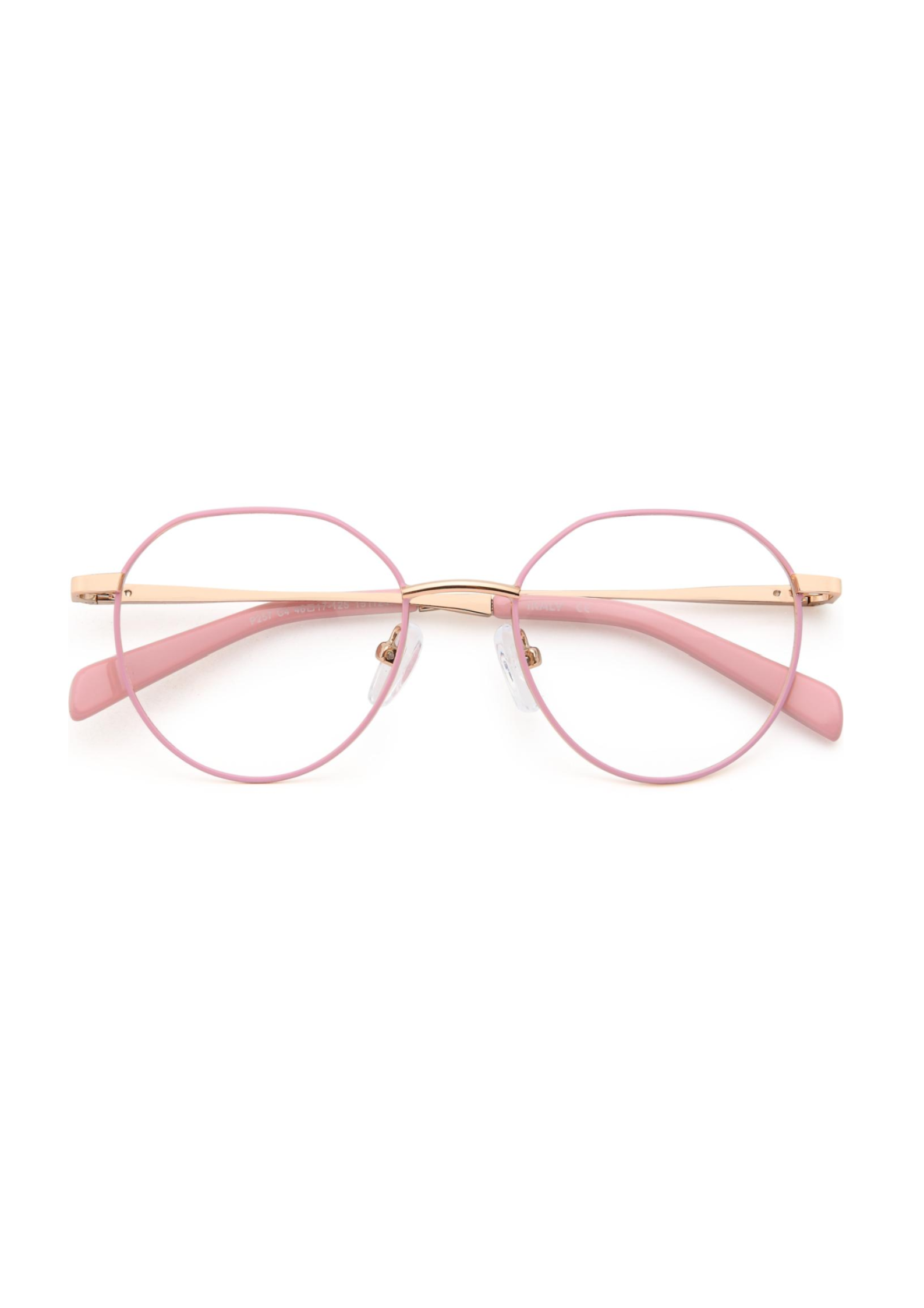 IKALY – P257 | Lunettes de vue enfant métal doré et rose