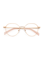 IKALY – P257 | Lunettes de vue enfant métal doré rose