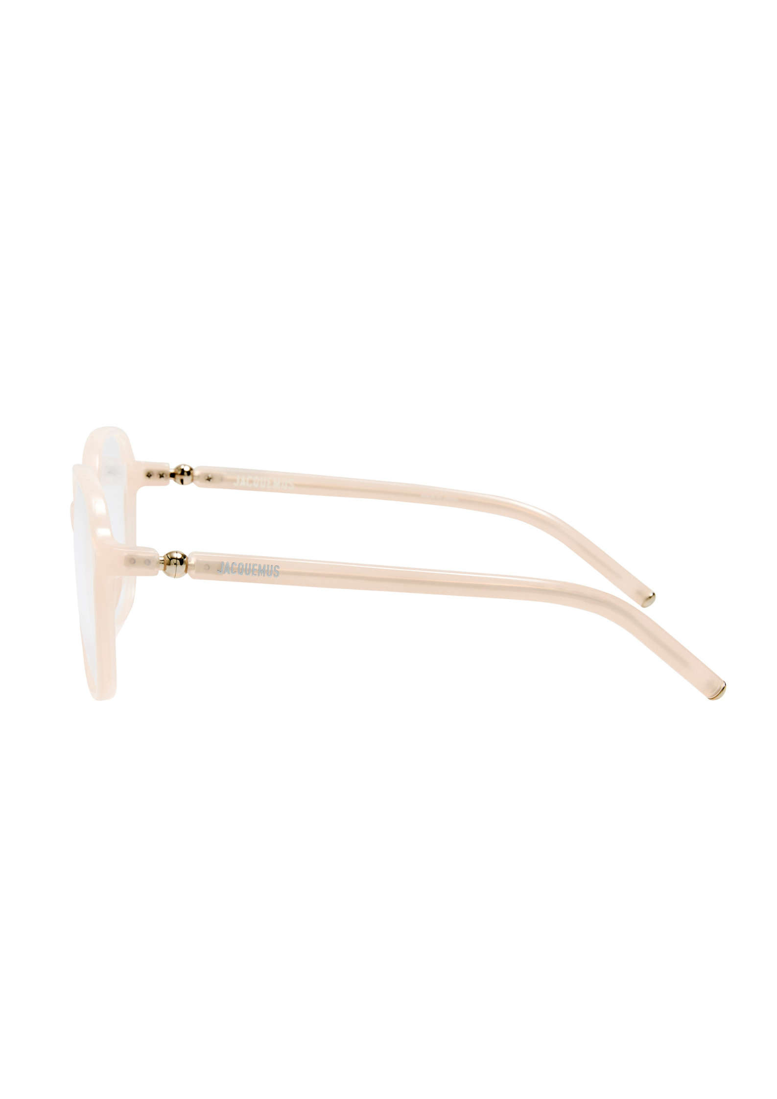 JACQUEMUS BERGER – BLANC CASSÉ | LUNETTES DE VUE EN ACÉTATE
