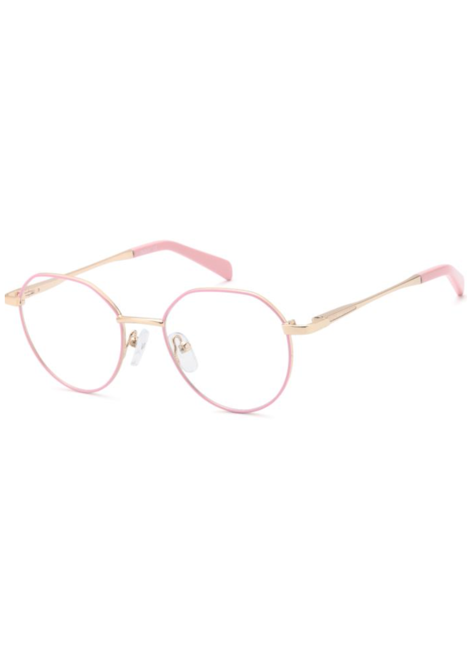 IKALY – P257 | Lunettes de vue enfant métal doré et rose