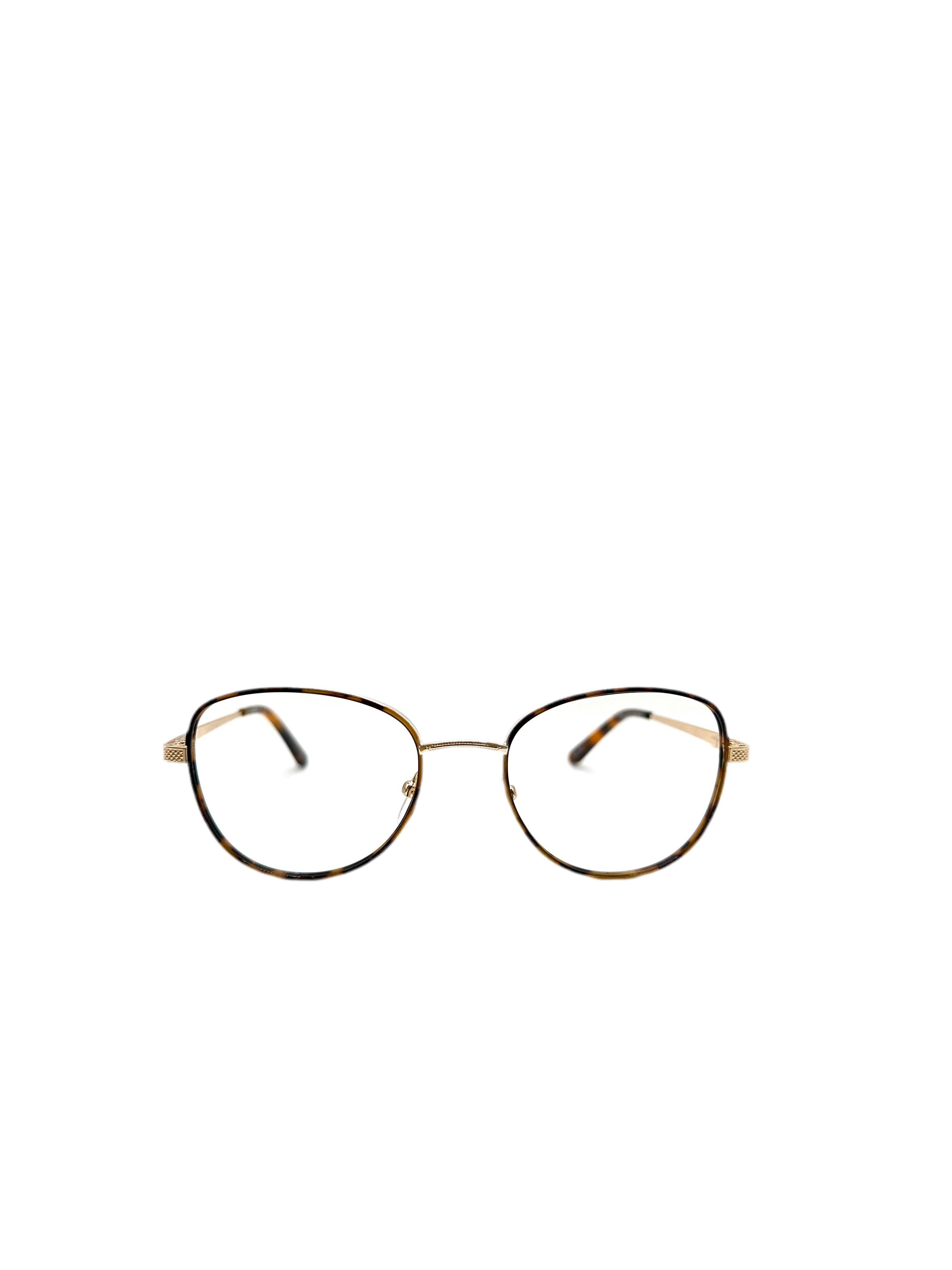 OSMOSE - OS905 | Lunettes de vue femme métal écaille pont doré