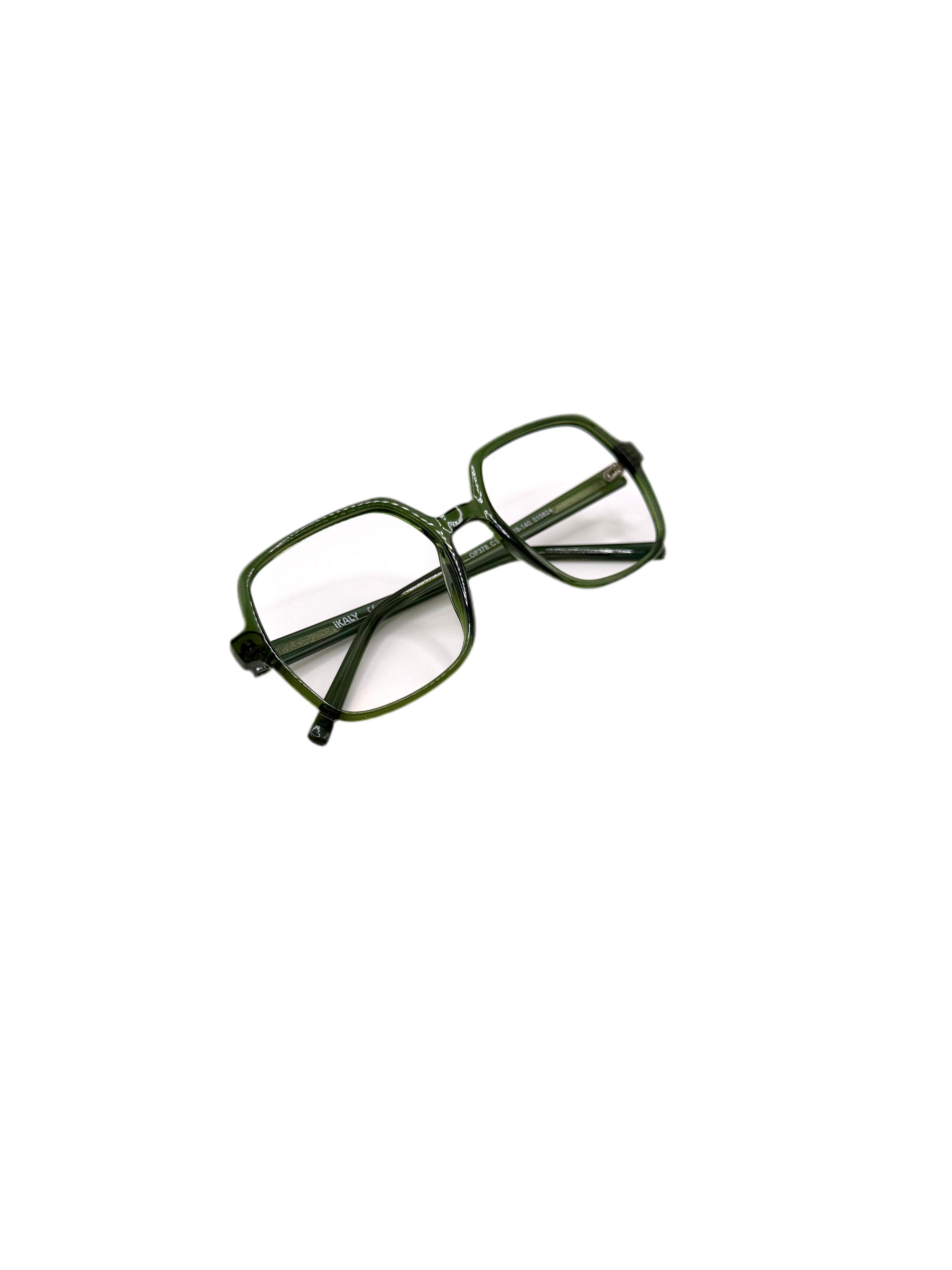 IKALY – OP378 | Lunettes de vue femme cristal vert