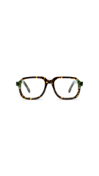 KOMONO – The Tatum | Lunettes de vue homme acétate écaille branche verte