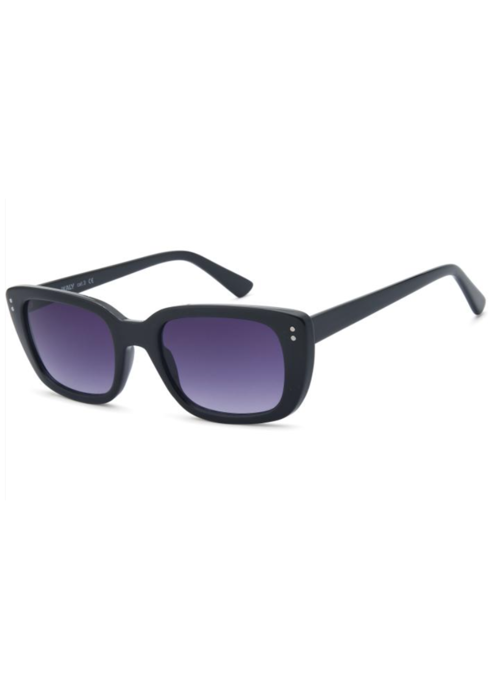 IKALY SP4262 – Lunettes de soleil femme noir & verres GRIS