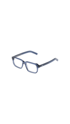 KOMONO – The Nico | Lunettes de vue homme acétate cristal bleu