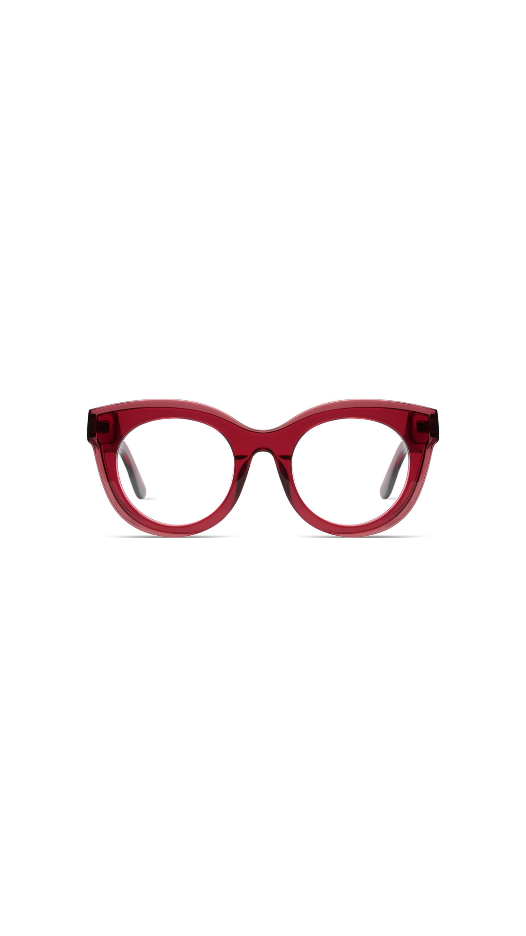 KOMONO – The Lucy | Lunettes de vue femme acétate framboise