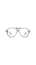 KOMONO – The Elodie | Lunettes de vue femme acétate écaille bleu
