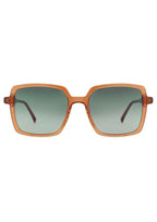 BALI Orchid – Lunettes de soleil femme acétate cristal orange verres gris