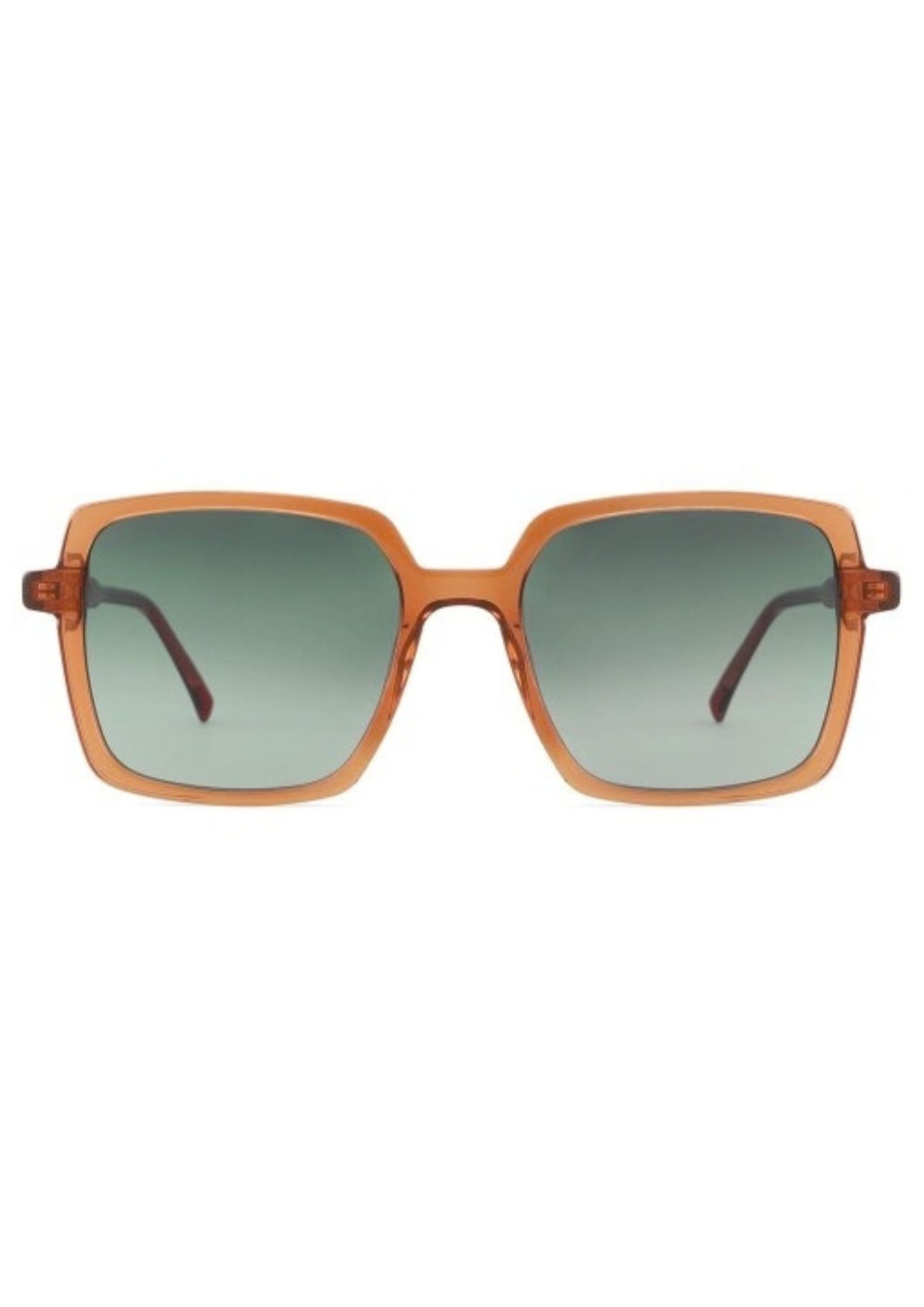 BALI Orchid – Lunettes de soleil femme acétate cristal orange verres gris