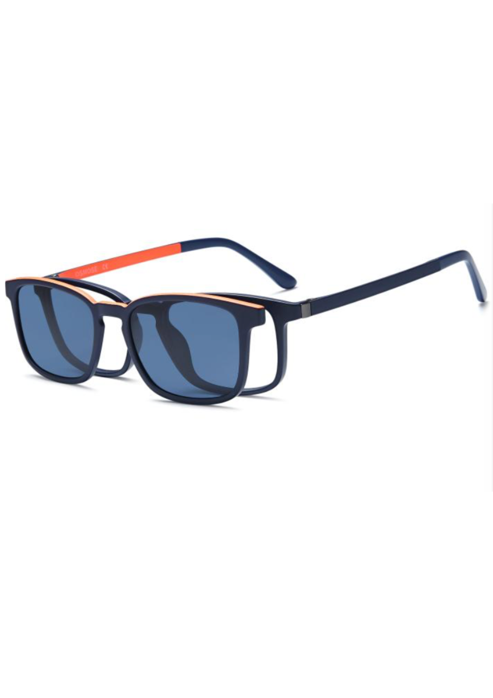 OSMOSE - OCP566 | Lunettes de vue enfant ultem bleu et orange à clip