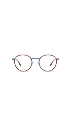 KOMONO – The Pete | Lunettes de vue homme combinée écaille et bleu