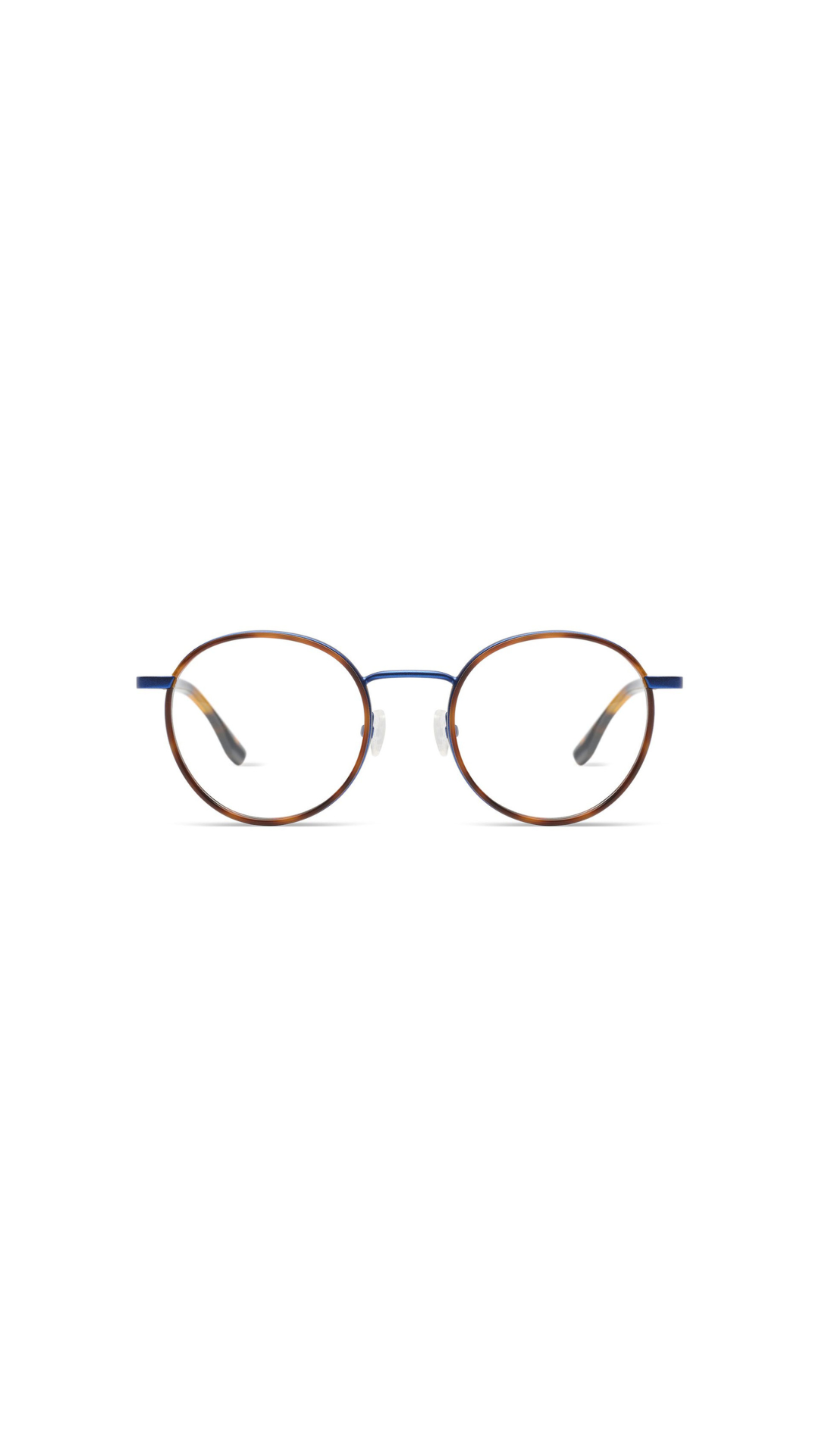 KOMONO – The Pete | Lunettes de vue homme combinée écaille et bleu