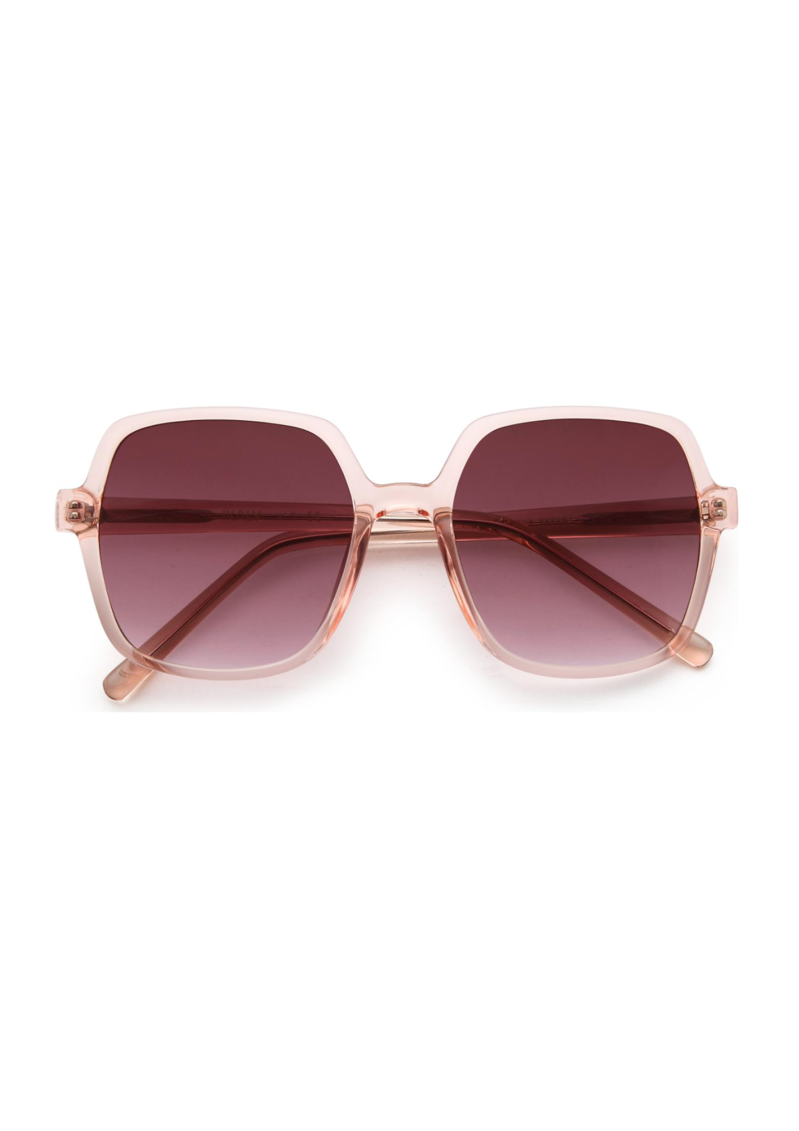 IKALY SP4270 – Lunettes de soleil femme cristal rose & verres bruns