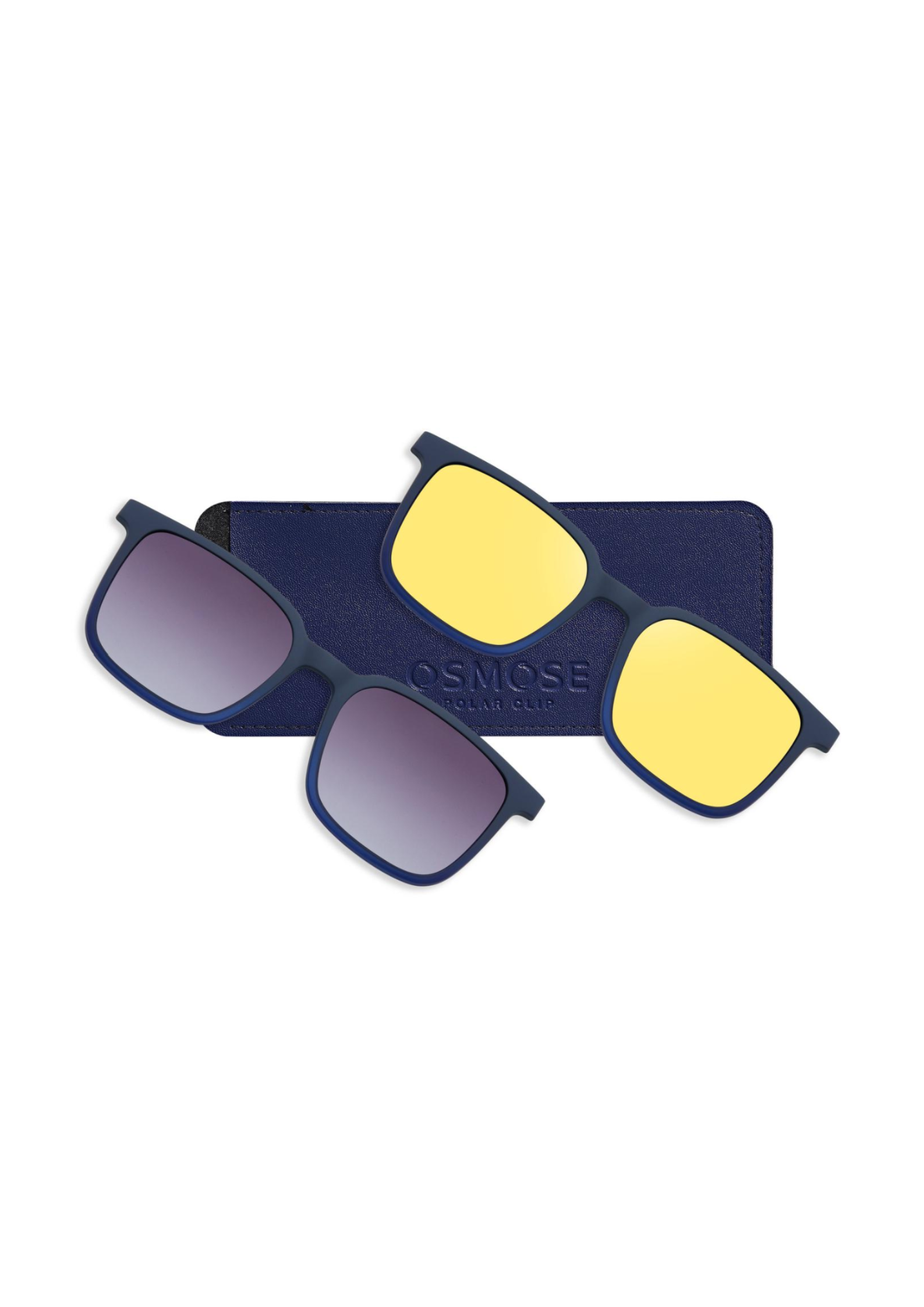 OSMOSE - OCP647 | Lunettes de vue homme acétate bleu à clip