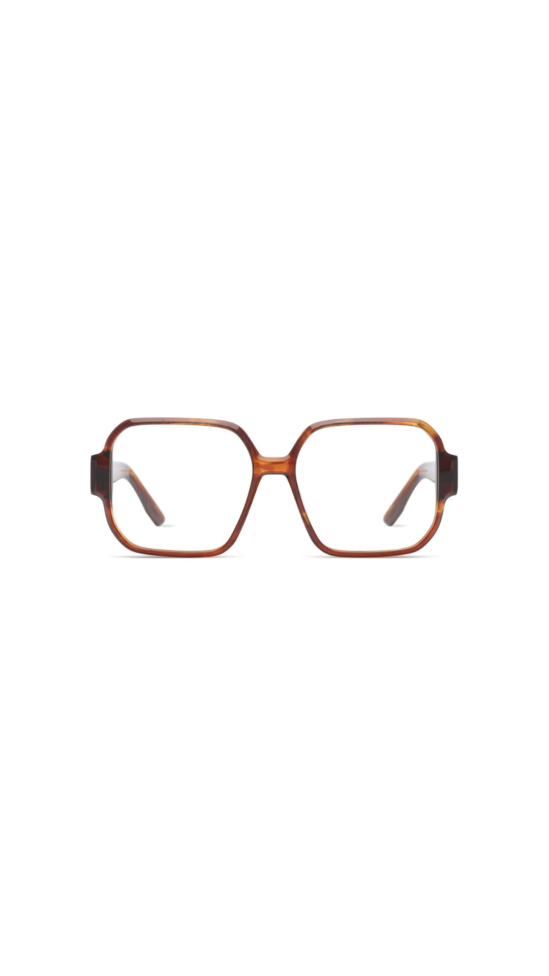 KOMONO – The Isabella | Lunettes de vue femme acétate cristal marron