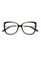 IKALY – OP405 | Lunettes de vue femme noir et argent