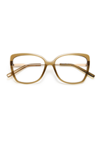 IKALY – OP405 | Lunettes de vue femme cristal vert et doré