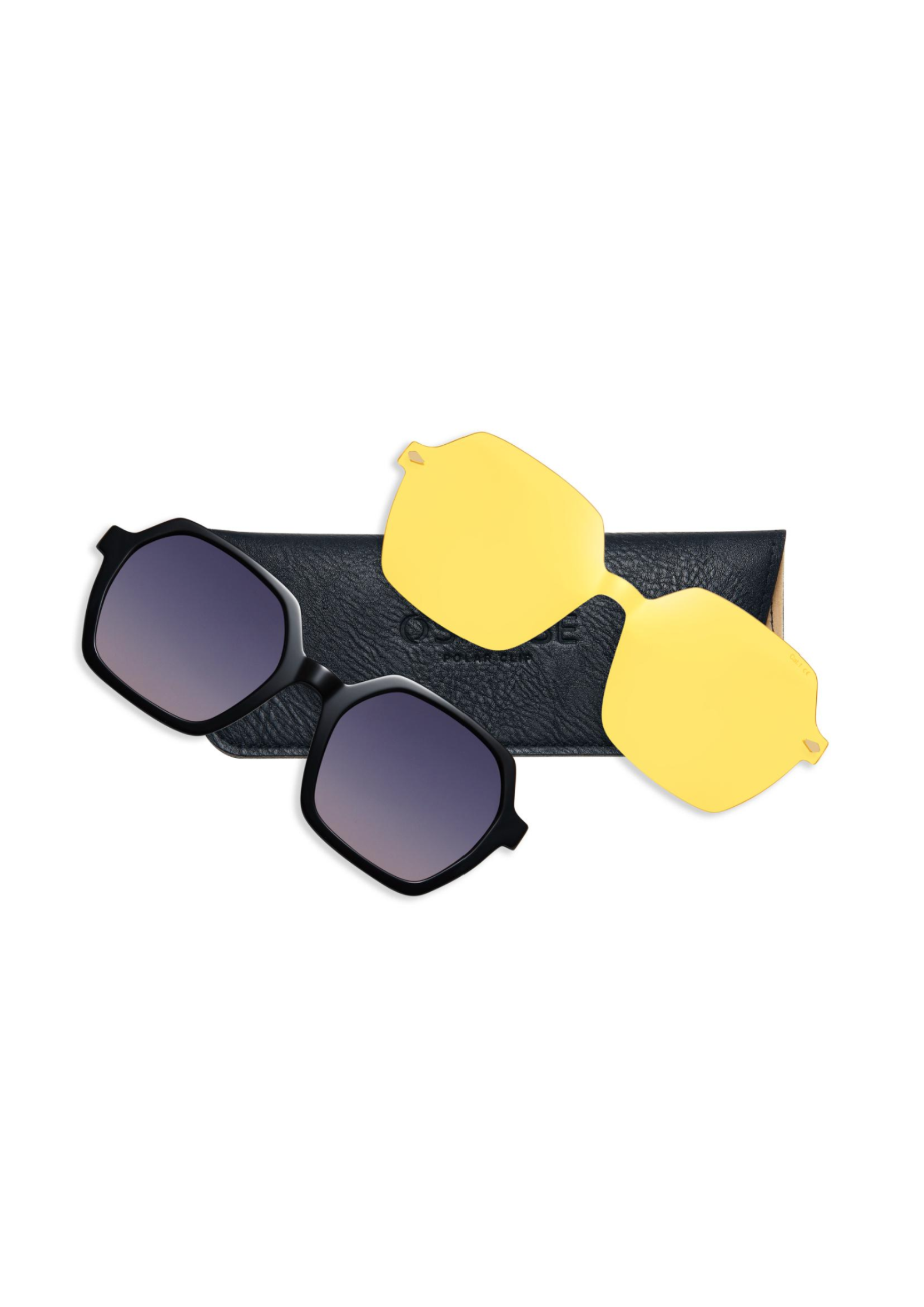 OSMOSE OCP650 | Lunettes de vue femme noir à clip