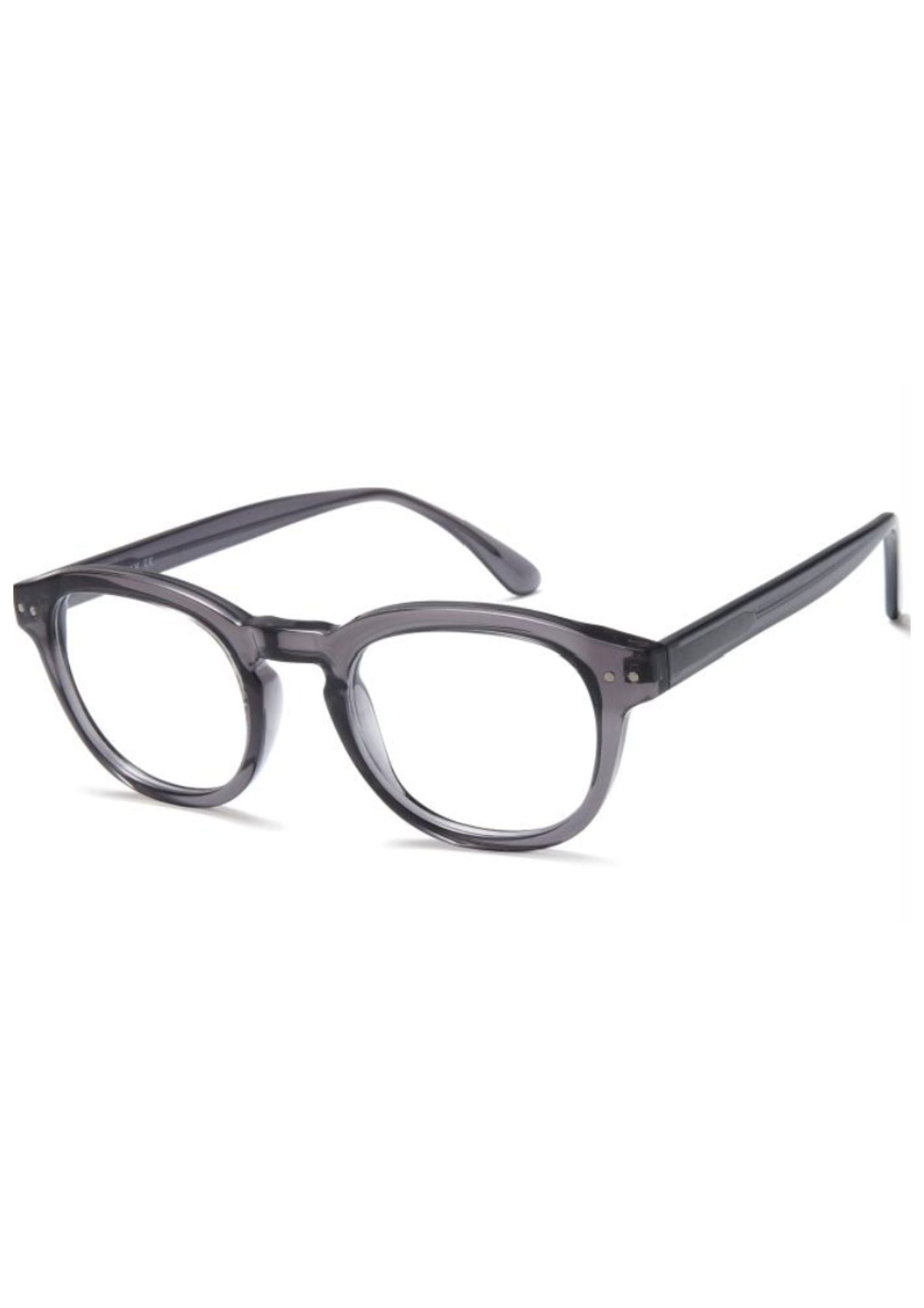 IKALY OP387 – Cristal gris | Lunettes de vue homme en acétate