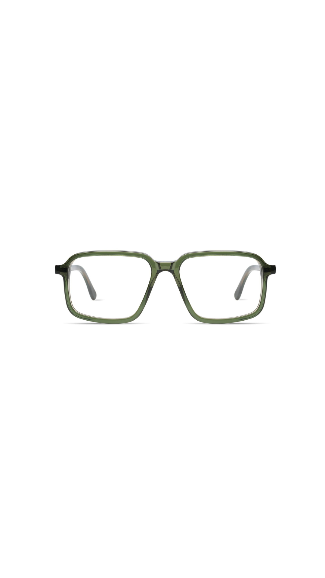 KOMONO – The Freddie | Lunettes de vue homme acétate cristal vert