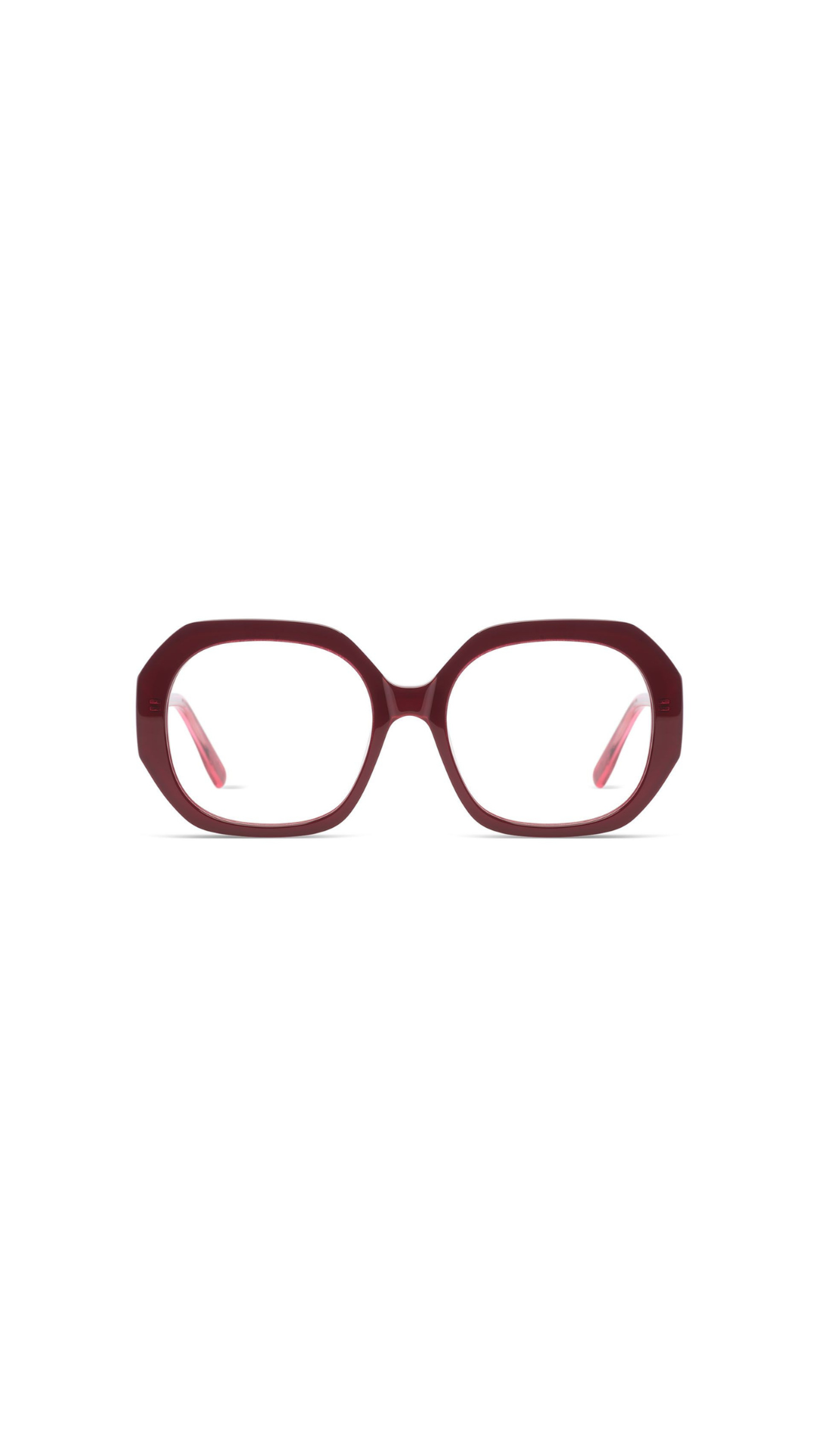 KOMONO – The TIA | Lunettes de vue femme acétate framboise