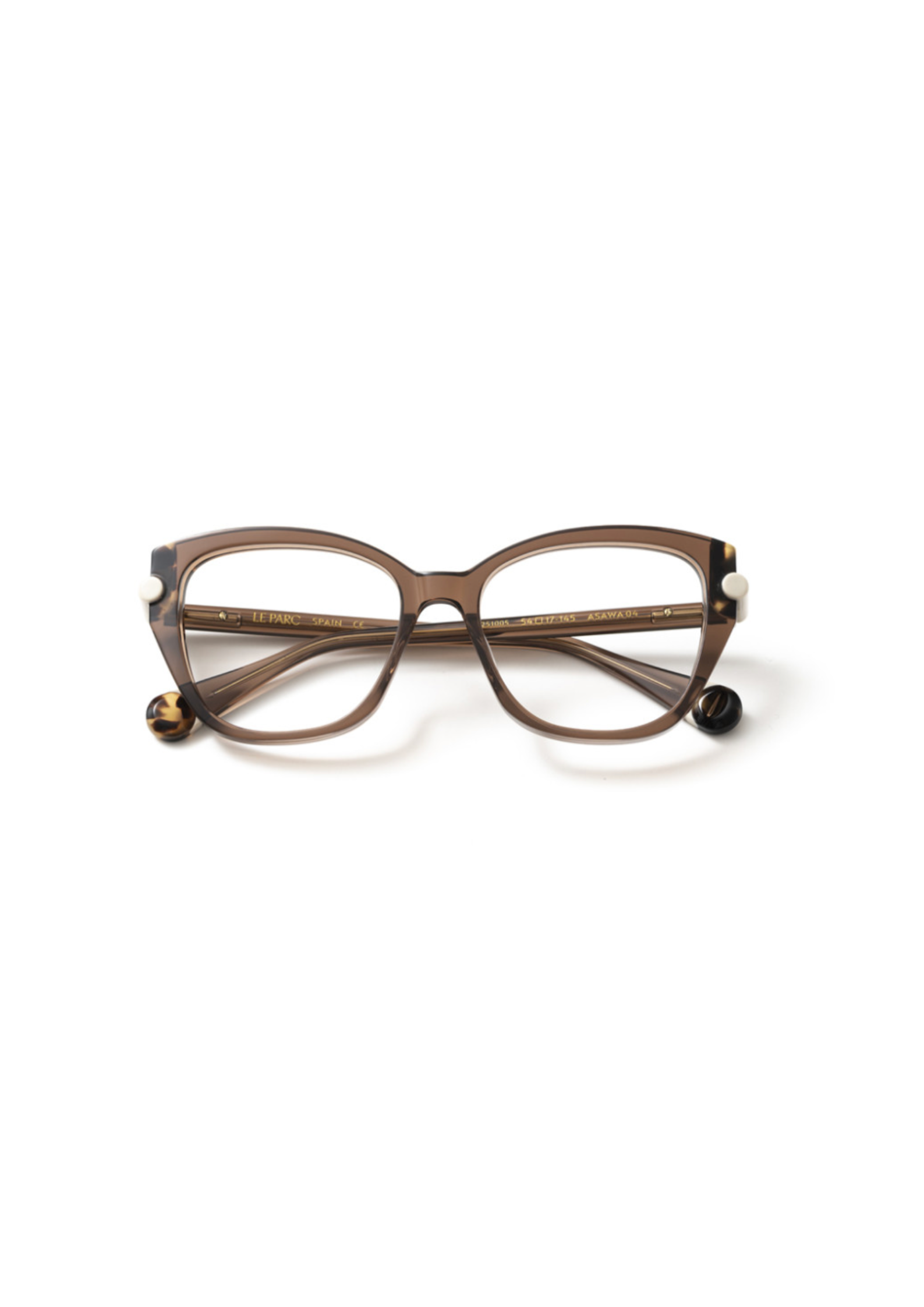 LE PARC – Klein | Lunettes de vue femme cristal marron
